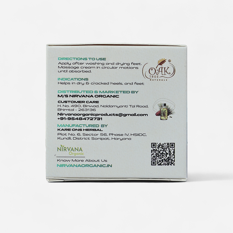 Foot Cream with goodness of Apricot Oil & Shea Butter (50gms)
