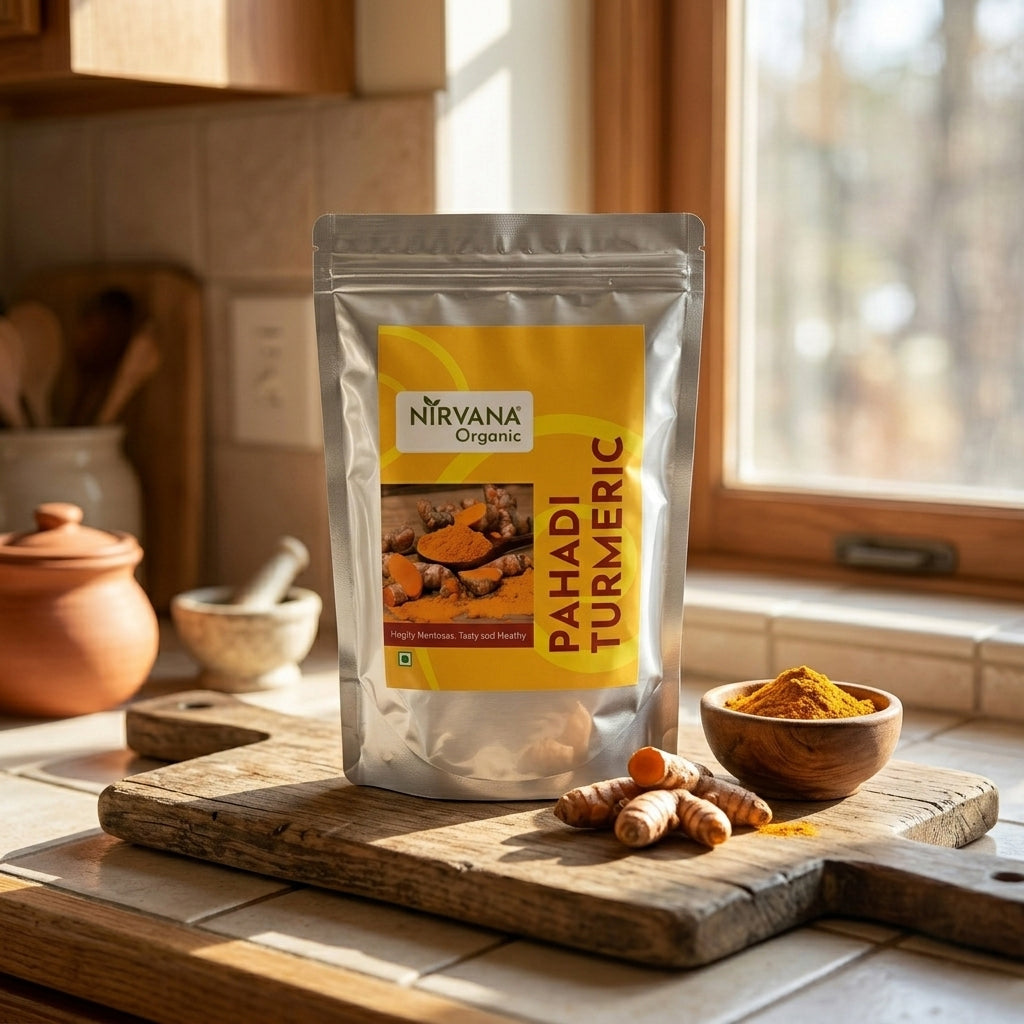 Himalayan Turmeric Powder-High in Curcumin-Improves Immunity & Eases Inflammation (250gms)