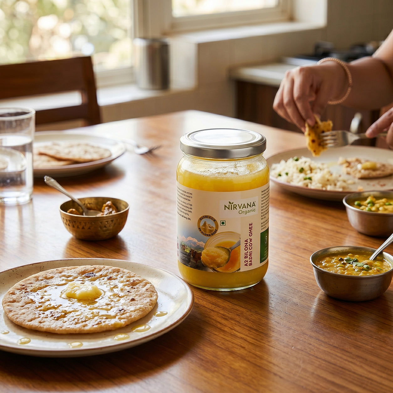 Badri Cow A2 Ghee-Made by Bilona Method (1000ml)