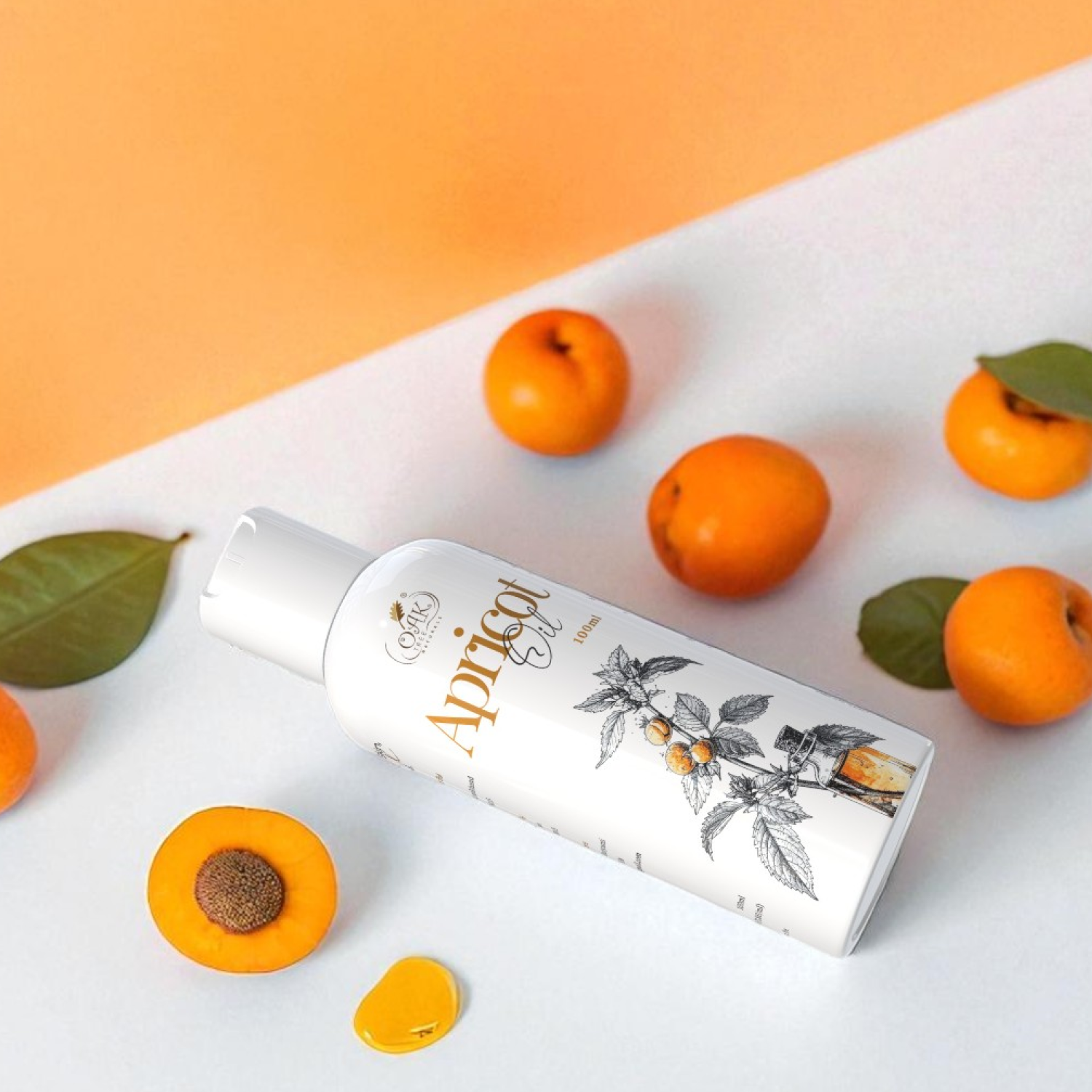 Apricot Oil for Radiant Skin rich in Vitamin C & E (100ml)