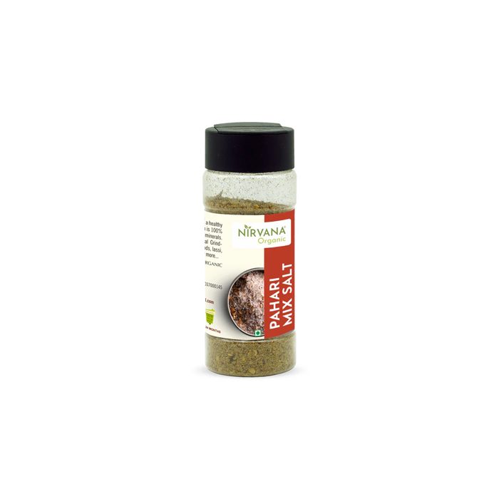 Pahadi Bhang Dana Namak-Himalayan Hemp Seed Salt | Hand Made by Traditional Stone Grinding | Supports Healthy Heart | (150gms)