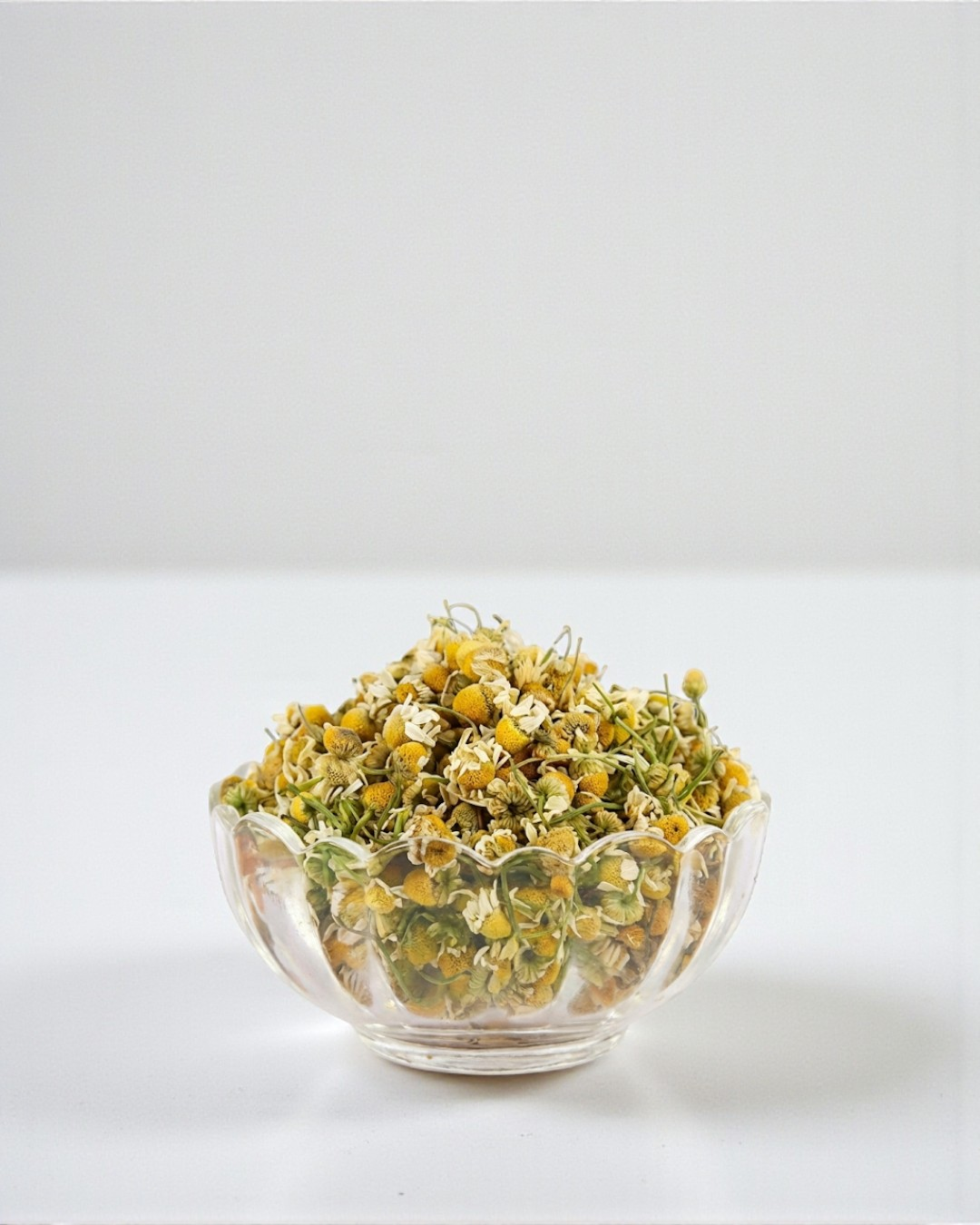 Chamomile flower infusions