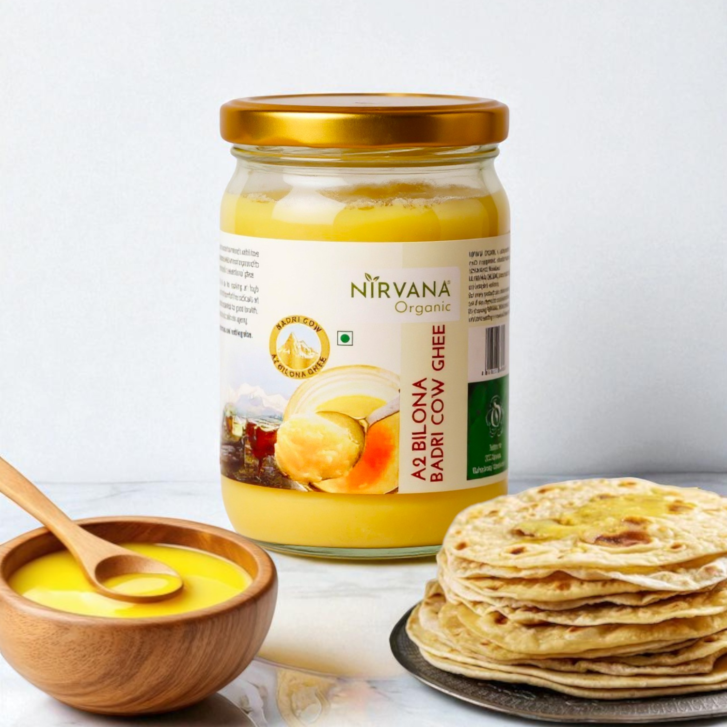 Badri Cow A2 Ghee-Made by Bilona Method (500gms)