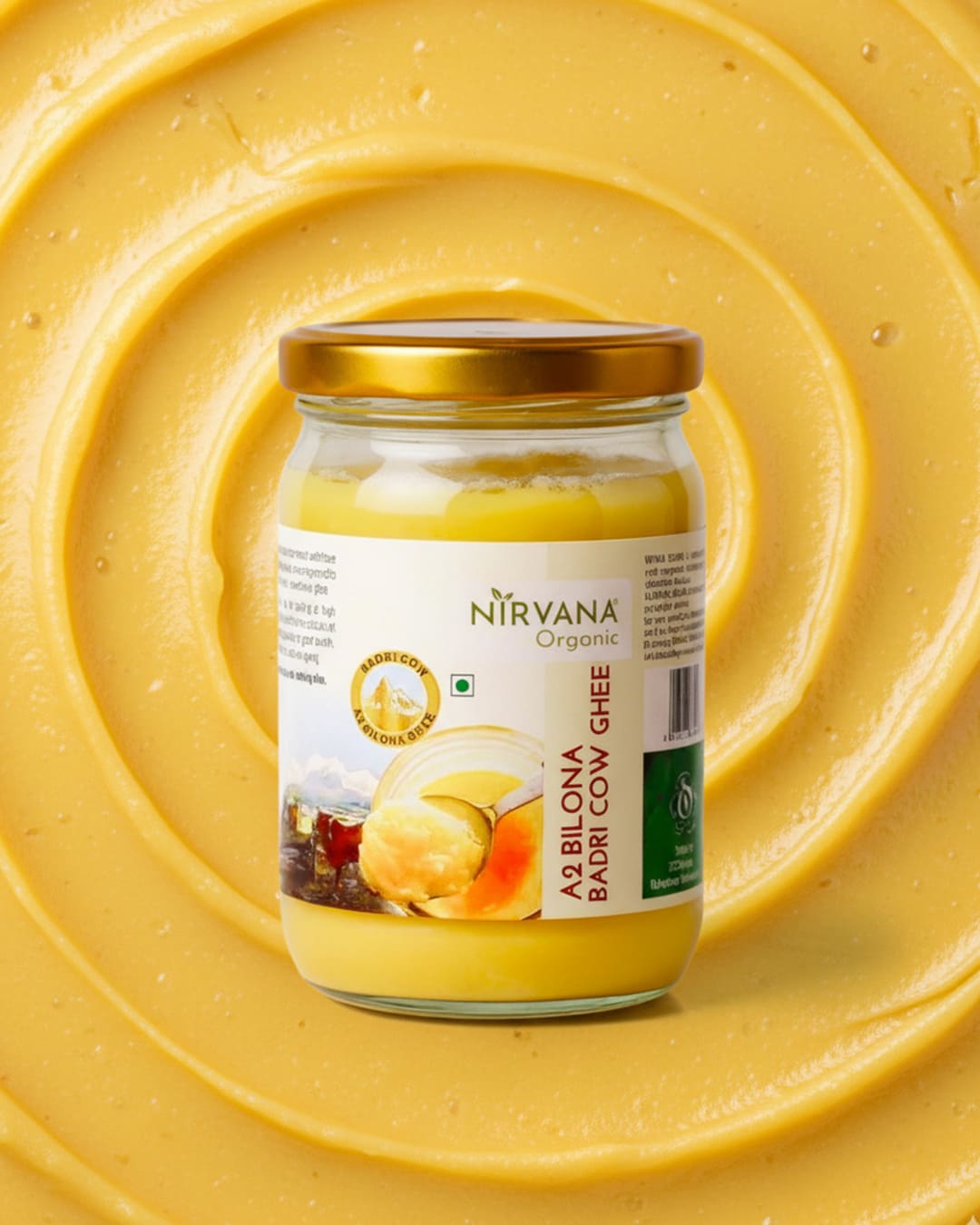 Badri Cow A2 Ghee-Made by Bilona Method (500gms)