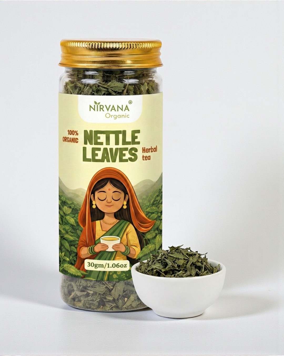 Nettle leaves infusions