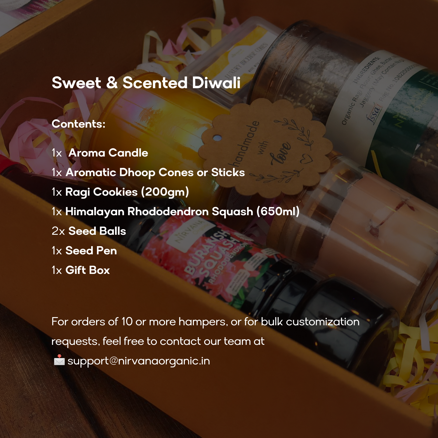 Sweet & Scented Diwali Hamper: Light Up Love This Festival