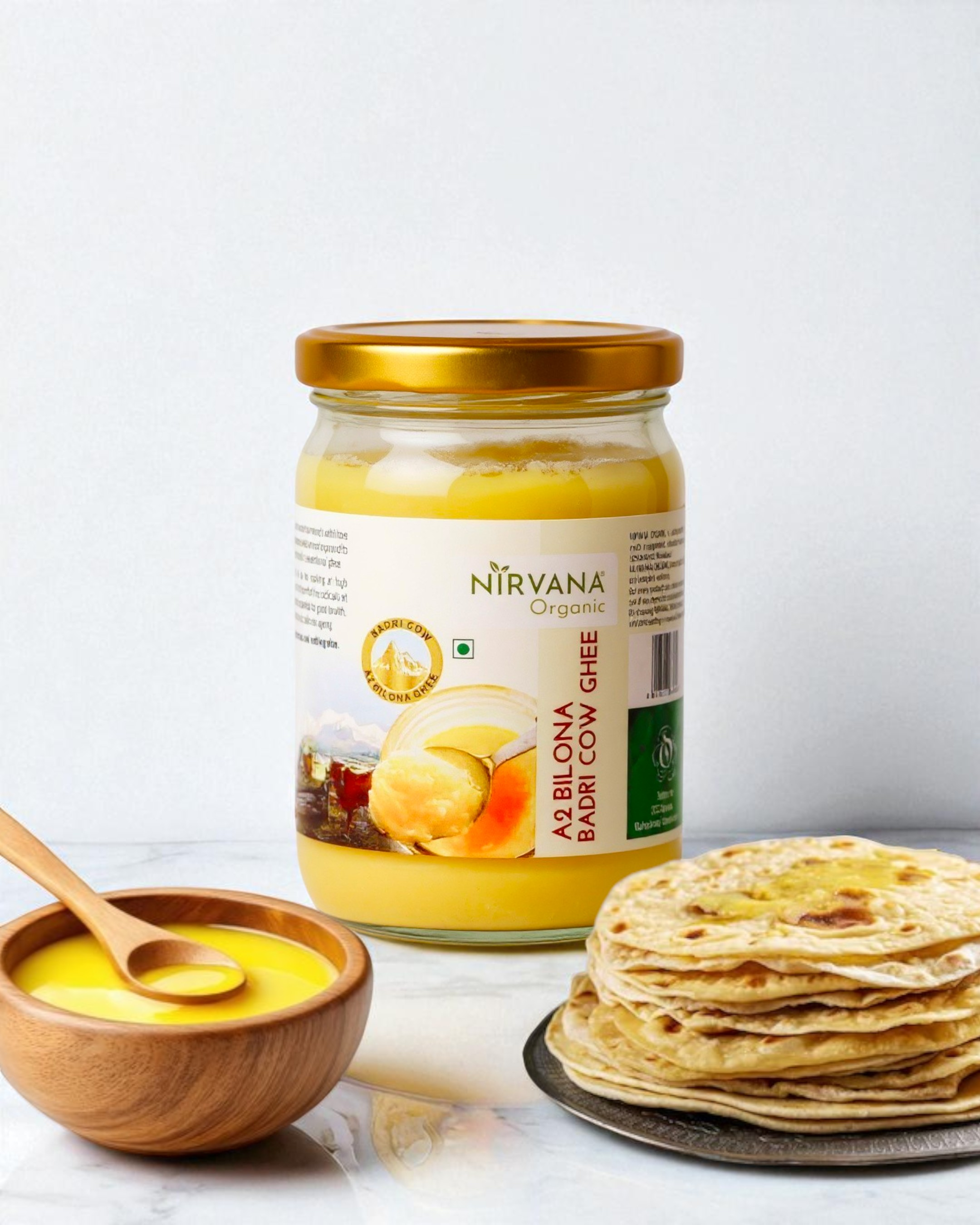 Combo Of Badri Cow A2 Ghee and Himalayan Ragi Atta(500gms)