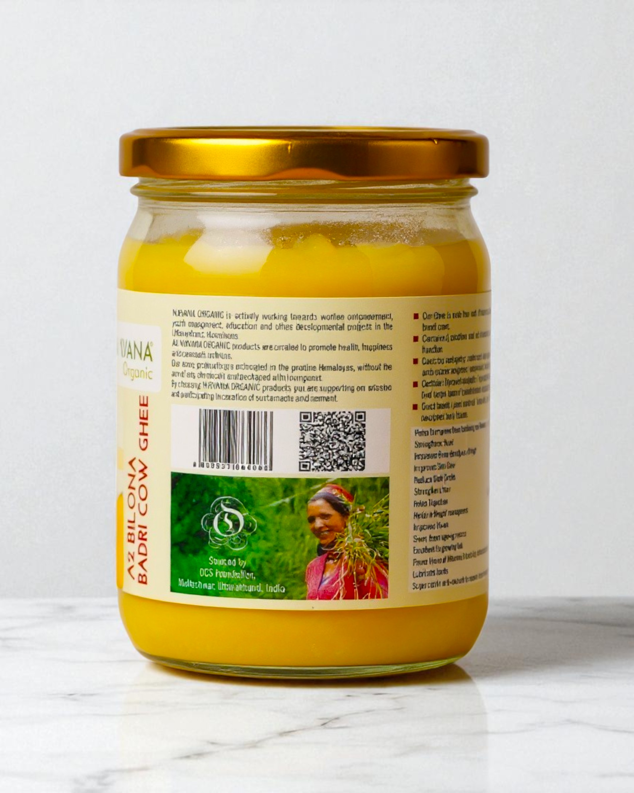 Combo Of Badri Cow A2 Ghee and Himalayan Ragi Atta(500gms)