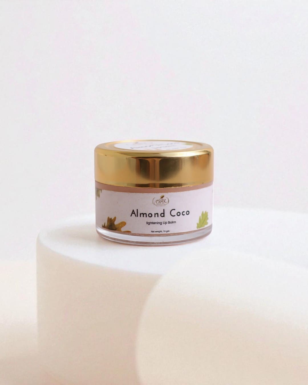 Natural Almond Coconut Lip Balm | Moisturizing Lip Care for Dry Chapped Lips (10g)