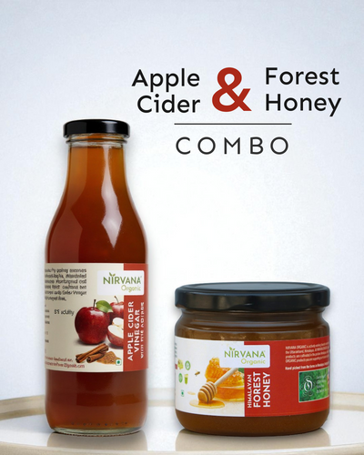 Apple Cider Vinegar(500ml.) & Himalayan Forest Honey(400gms) Combo