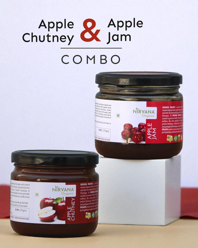 Apple Jam(375gms) & Apple Chutney(375gms) Combo