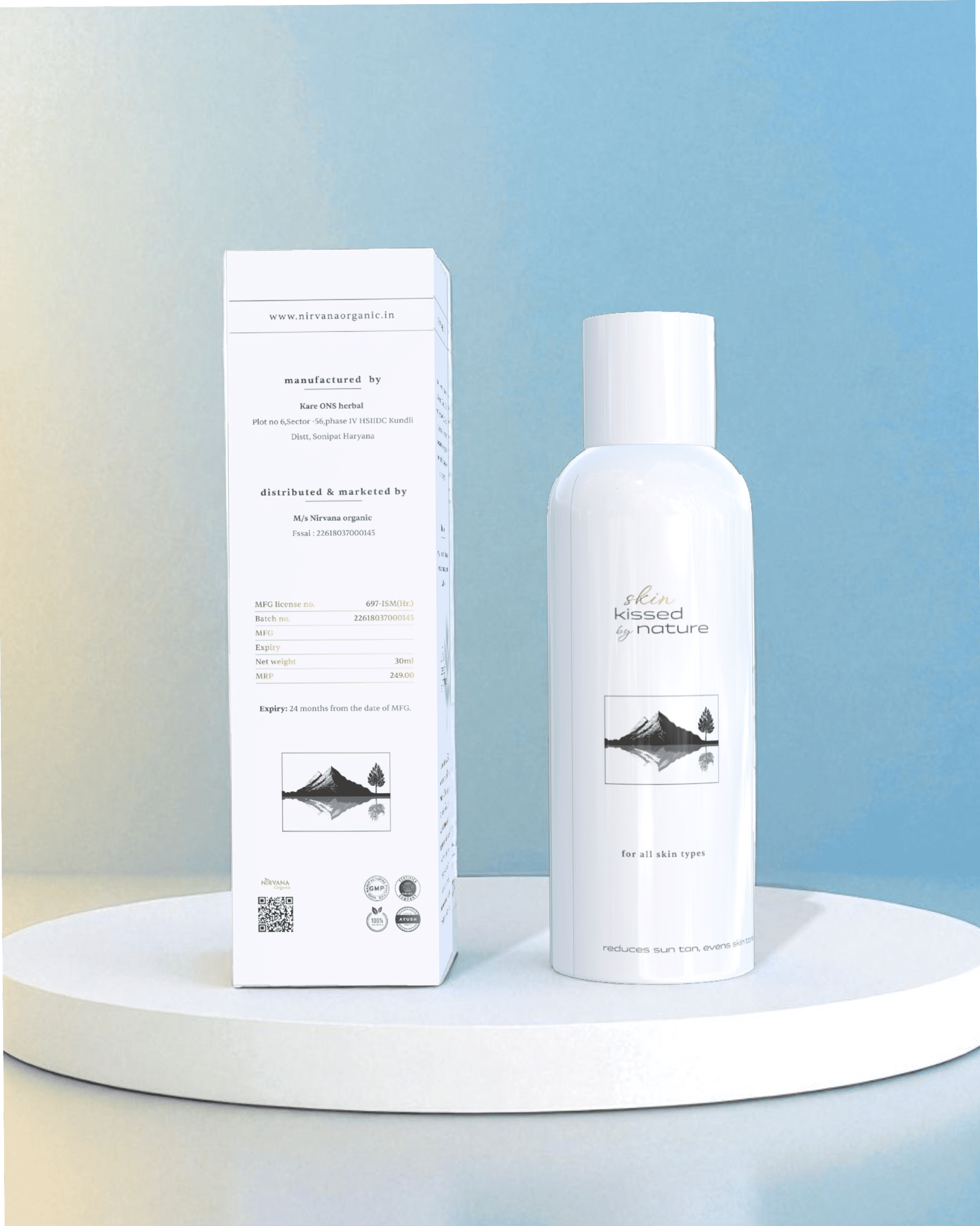 D-Tan Lotion - Natural Tan Remover with Seabuckthorn, Mulberry Extracts, Marigold & Aloe Vera