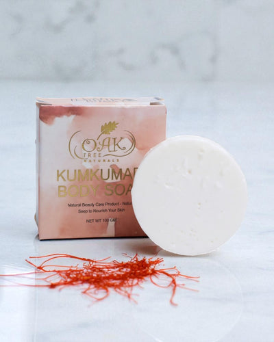 Advanced Kumkumadi Body Soap | Kumkumadi Oil, ACB Fruit Mix & Gold Glitter