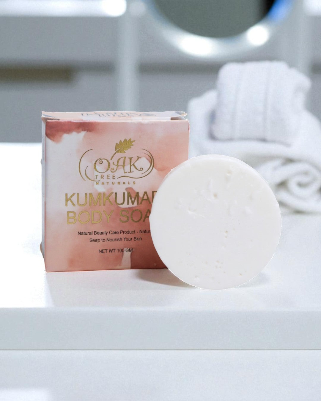 Advanced Kumkumadi Body Soap | Kumkumadi Oil, ACB Fruit Mix & Gold Glitter