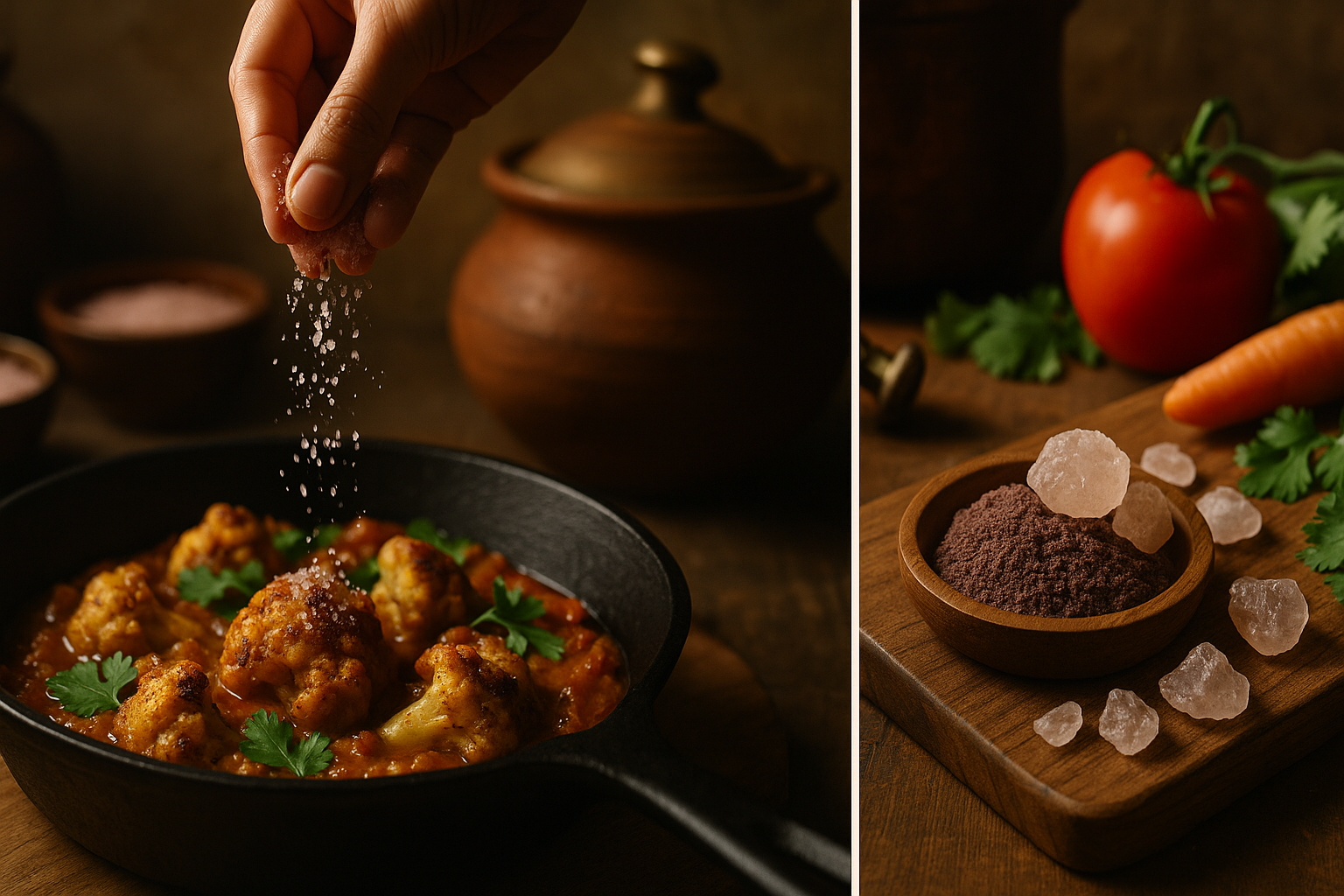 Lifestyle cooking with salts