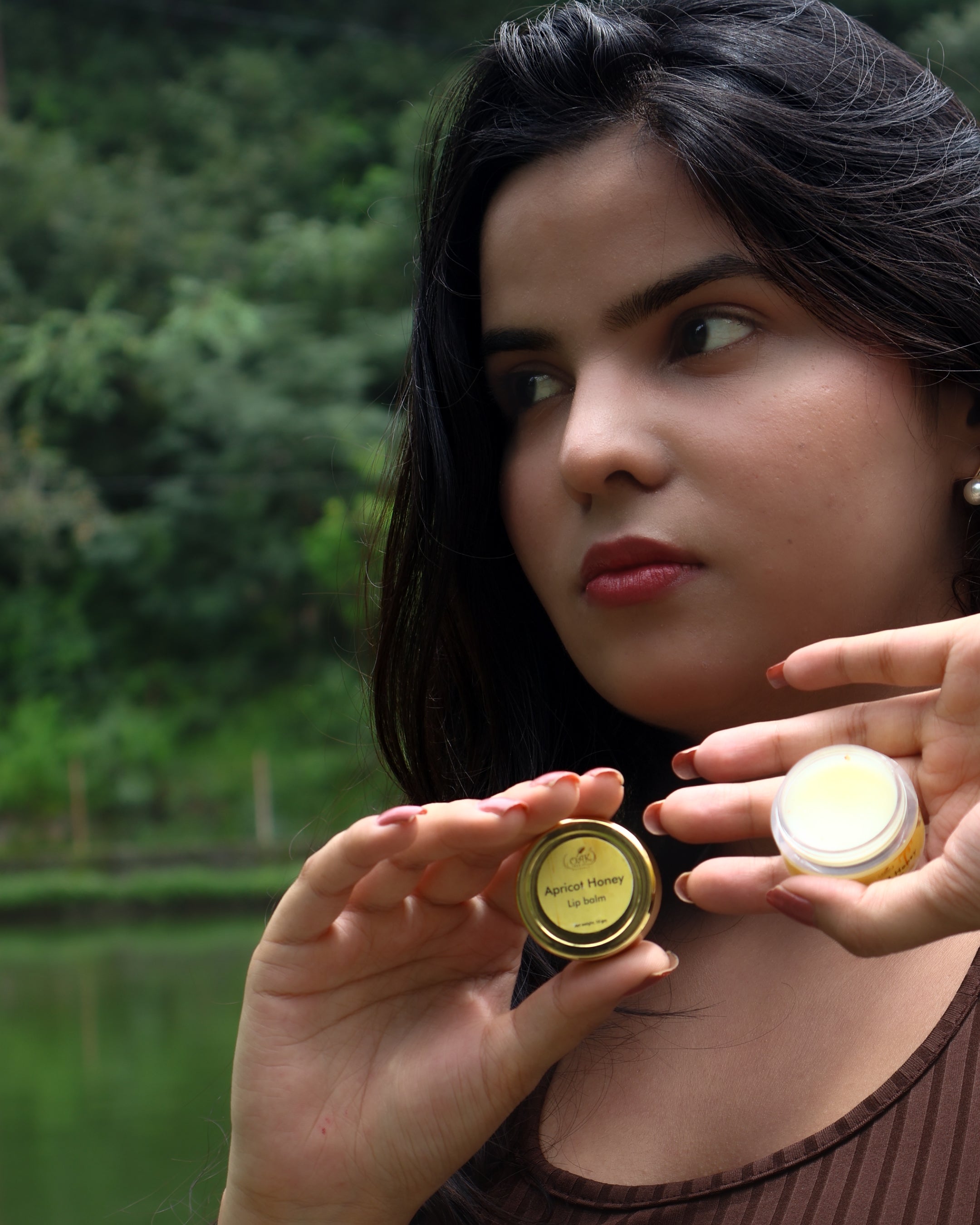 Apricot Honey Lip Balm for Soft Lips | Natural Lip Care with Vitamin E (10gms)