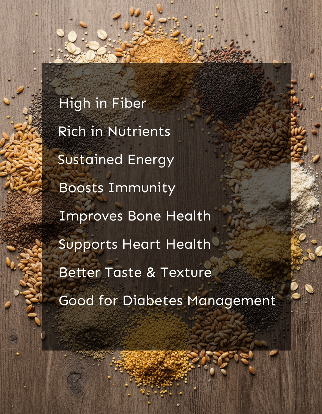 Multi Grain Atta-High in Fiber & Protein-Easy in Digestion (1Kg)