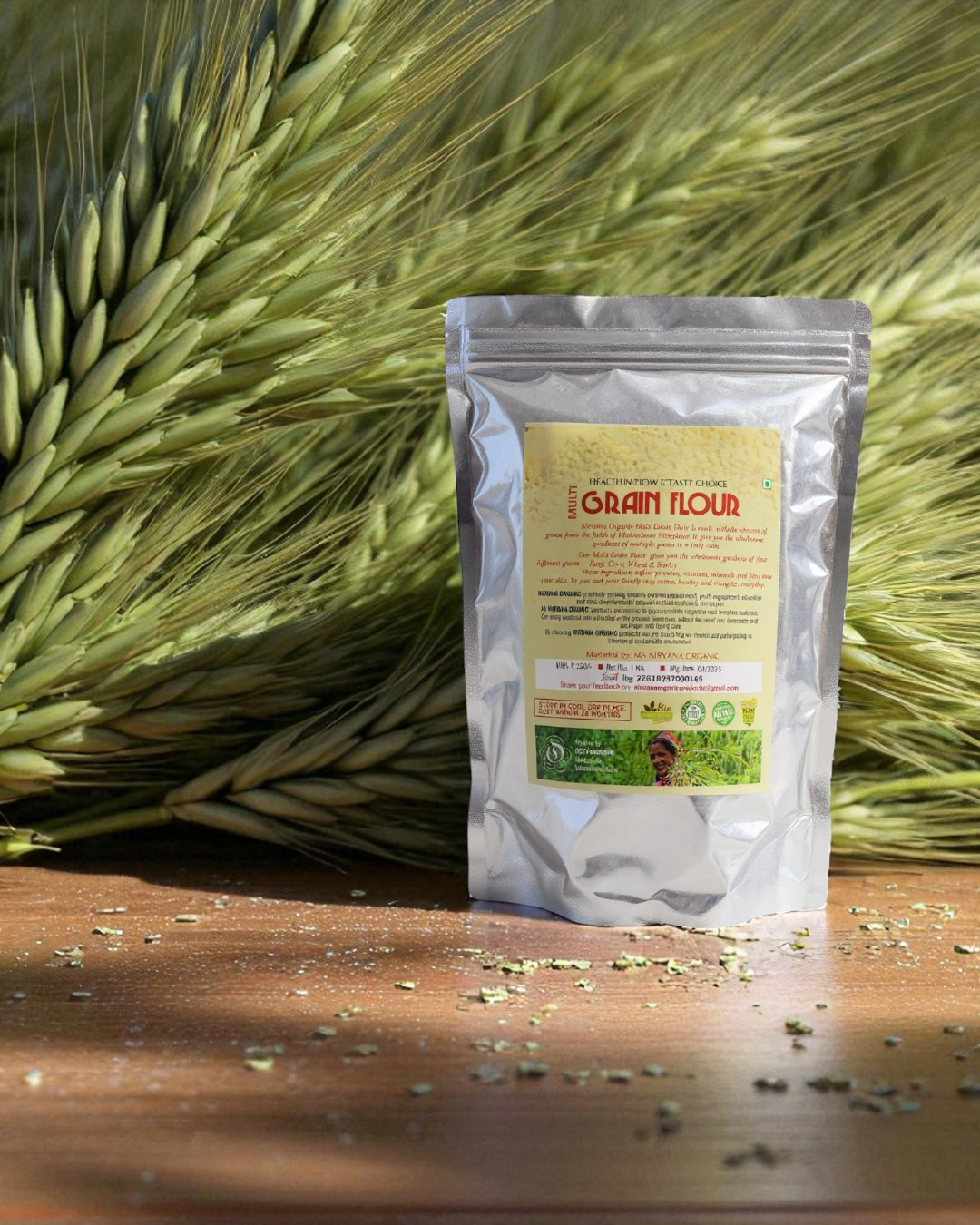 Multi Grain Atta-High in Fiber & Protein-Easy in Digestion (1Kg)