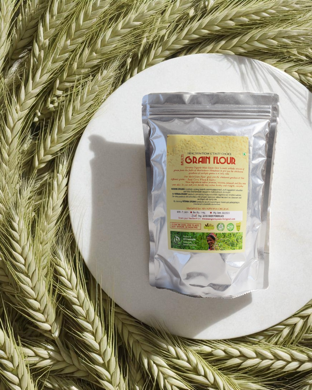 Multi Grain Atta-High in Fiber & Protein-Easy in Digestion (1Kg)