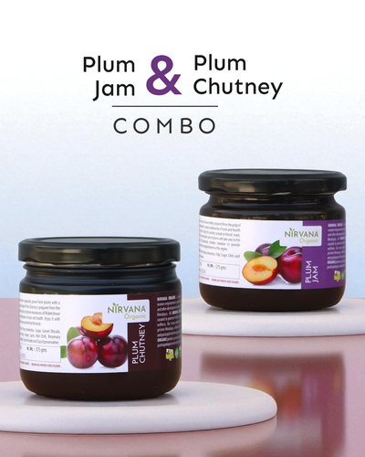 Plum Jam (375gms) & Plum Chutney (375gms)
