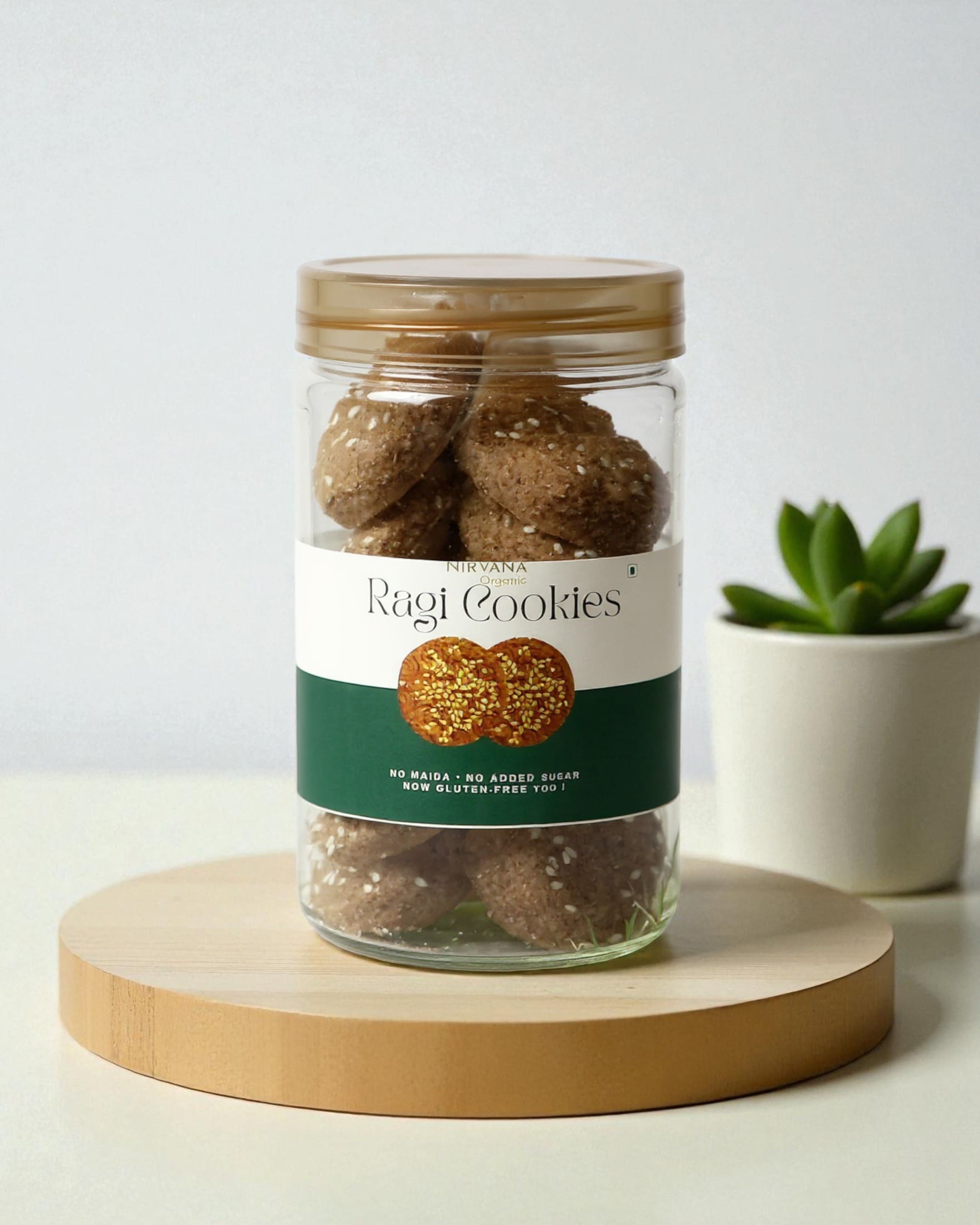 Ragi Cookies-Himalayan Finger Millet-More Nutritious & Digestive (200gms)