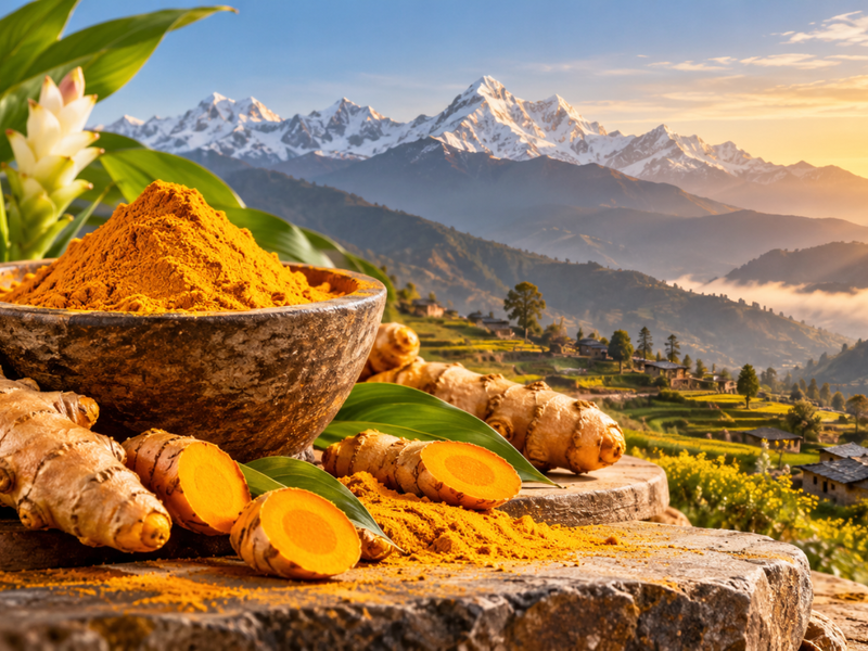 Why Pahadi Haldi Is Called the Golden Spice of the Himalayas