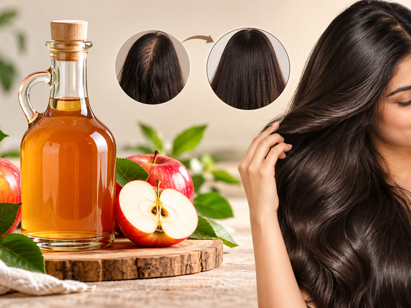 7 Ways Apple Cider Vinegar Can Support a Healthy Scalp and Stronger Hair