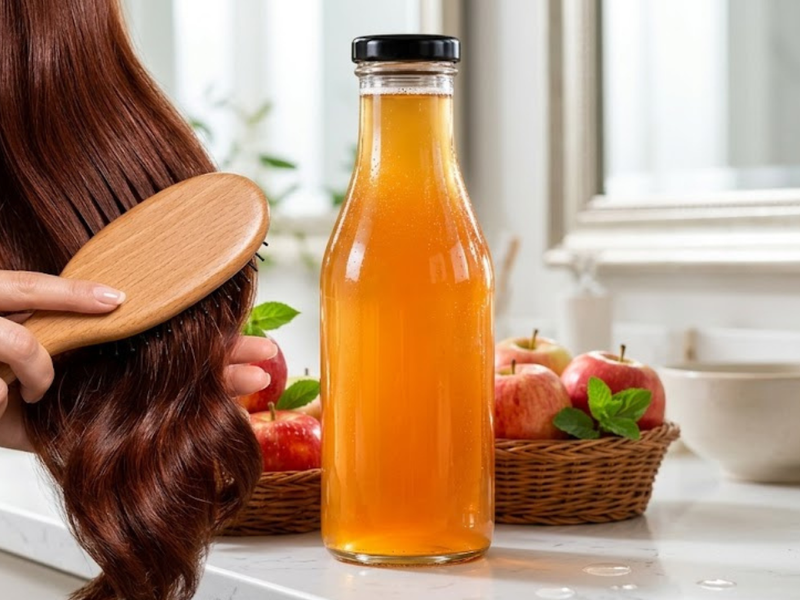 ACV for Healthy Hair: Can This Vinegar Tame Frizz and Boost Shine?