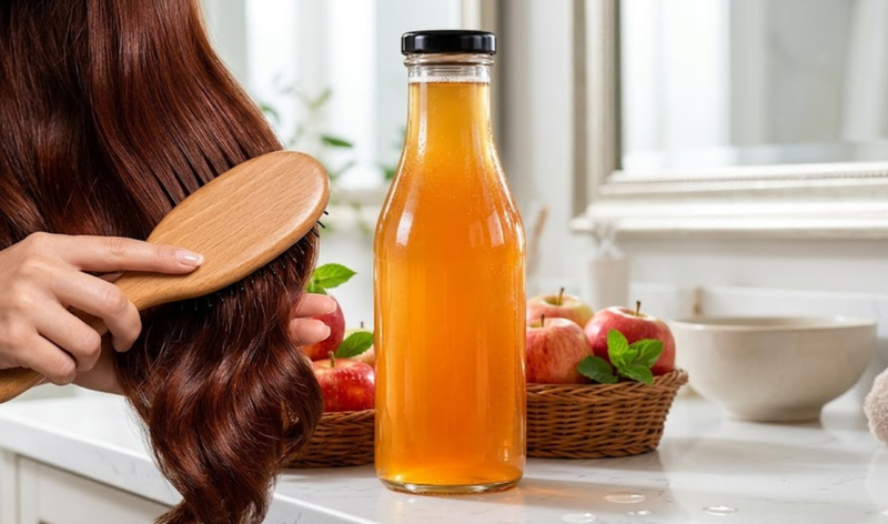 ACV for Healthy Hair: Can This Vinegar Tame Frizz and Boost Shine?