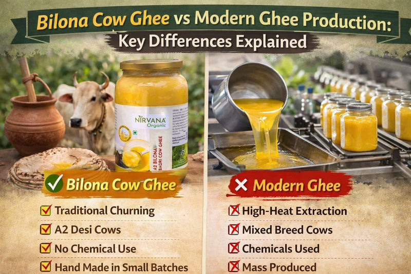 Bilona Cow Ghee vs Modern Ghee Production: Key Differences Explained