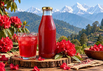 Buransh Flower Juice: Benefits, Uses & Authentic Himalayan Taste from Uttarakhand