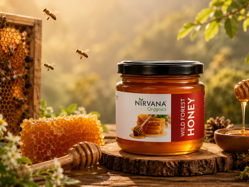 From Hive to Jar: The Pure, Organic Journey of Nirvana’s Forest Honey