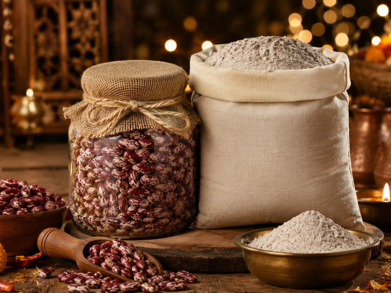 Himalayan Rajma and Ragi Atta Combo by Nirvana Organic: A Festive Feast of Health and Flavor