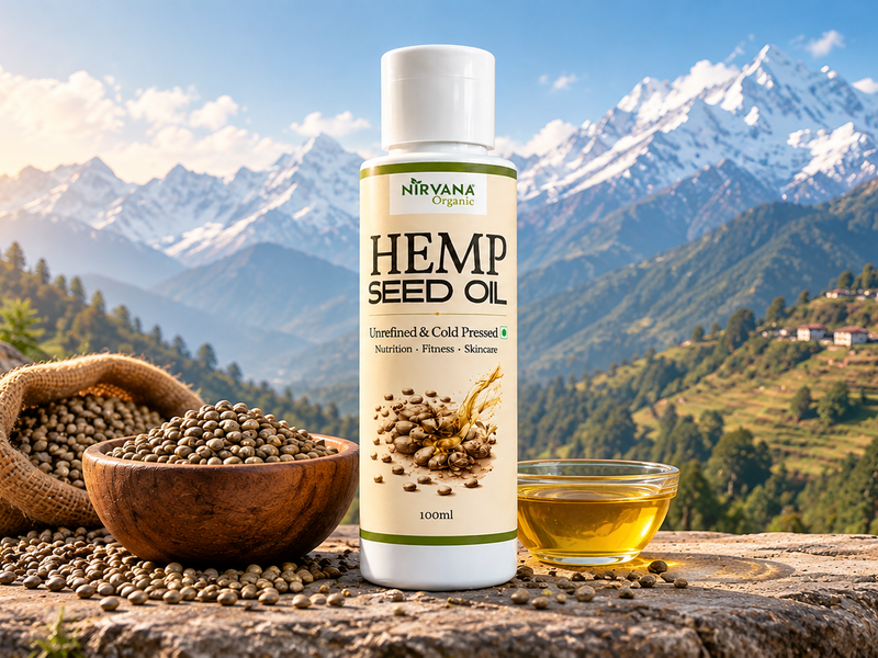 Nirvana Organic Hemp Seed Oil Benefits, Uses & How to Use It