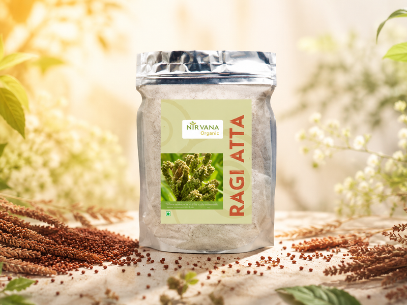 Nirvana Organic India Ragi Atta: A Healthy, Sustainable Alternative for Baking and Cooking