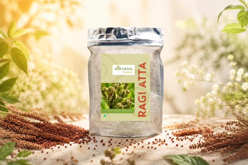 Nirvana Organic India Ragi Atta: A Healthy, Sustainable Alternative for Baking and Cooking