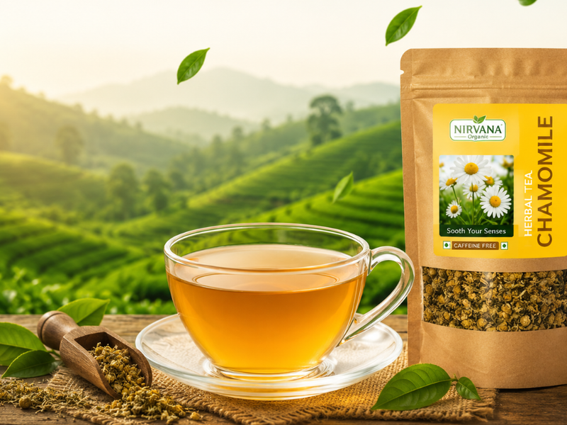 Organic Chamomile Tea: The Natural Solution for Relaxation and Wellness