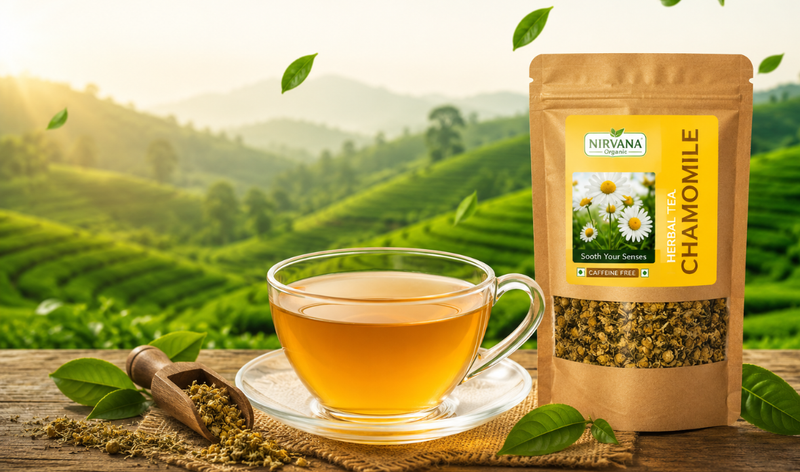 Organic Chamomile Tea: The Natural Solution for Relaxation and Wellness