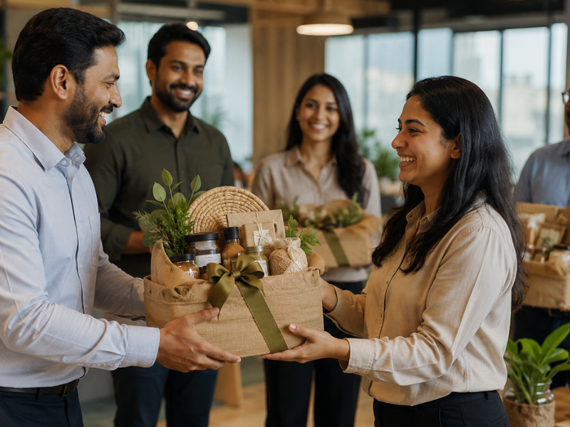 Personalized Employee Gifts: Boost Morale with Organic Hampers