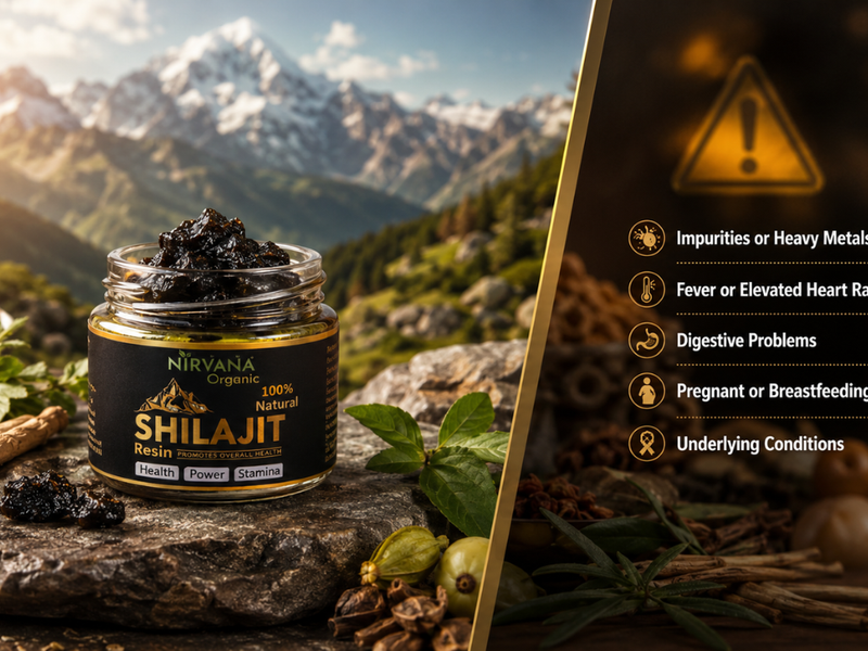 Shilajit Resin Side Effects, Warnings & Who Should Avoid It (Read Before You Start)