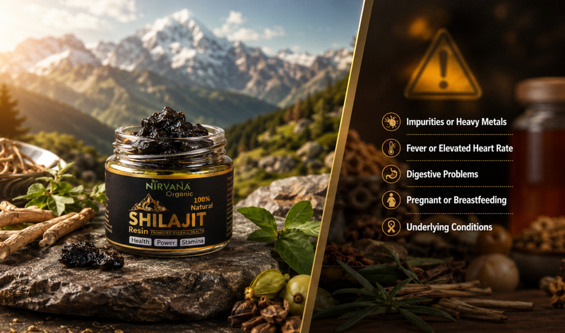Shilajit Resin Side Effects, Warnings & Who Should Avoid It (Read Before You Start)