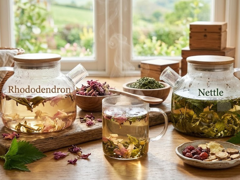 The Power of Rhododendron and Nettle Herbal Tea for Detoxification