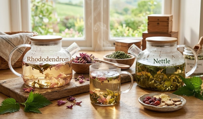 The Power of Rhododendron and Nettle Herbal Tea for Detoxification