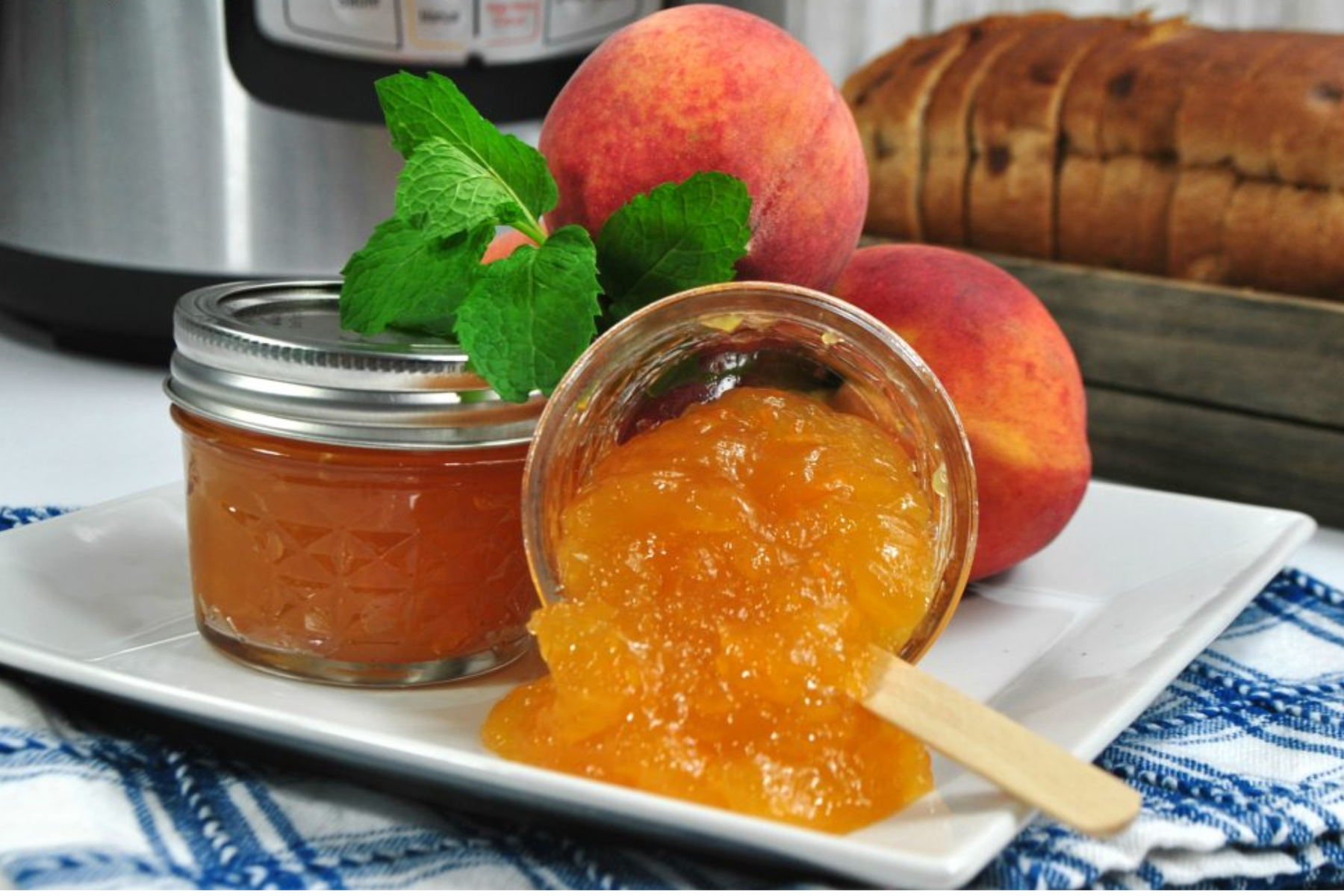 Nirvana Organic Peach Jam: A Taste of Summer