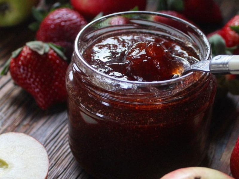 A Bite of Autumn: Nirvana Organic Apple Jam