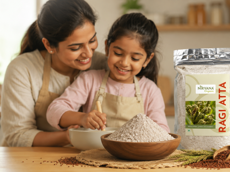 Why Ragi Atta is a Nutritional Powerhouse for Kids and Adults