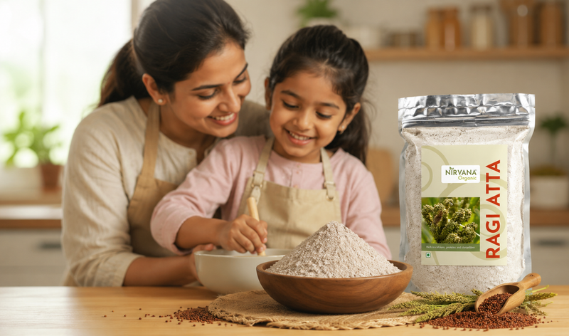 Why Ragi Atta is a Nutritional Powerhouse for Kids and Adults