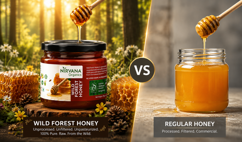 Wild Forest Honey vs. Regular Honey: 7 Reasons to Make the Switch