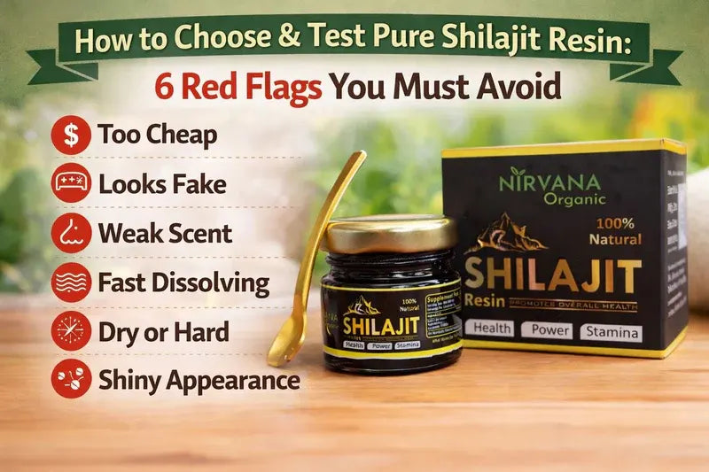 How to Choose & Test Pure Shilajit Resin: 6 Red Flags You Must Avoid