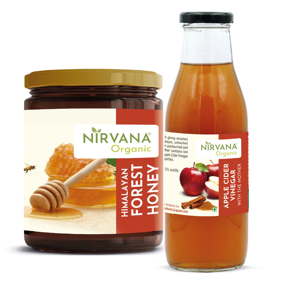Apple Cider Vinegar & Himalayan Forest Honey Combo